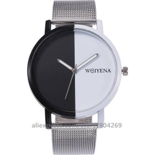Popular New Hot 91988 Luxury Two Colors Watch Women Fashion Dress Wristwatches Women Quartz Leather Watches