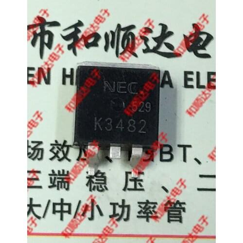 10pcs/lot K3482 2SK3482 New stock TO-263 100V 36A