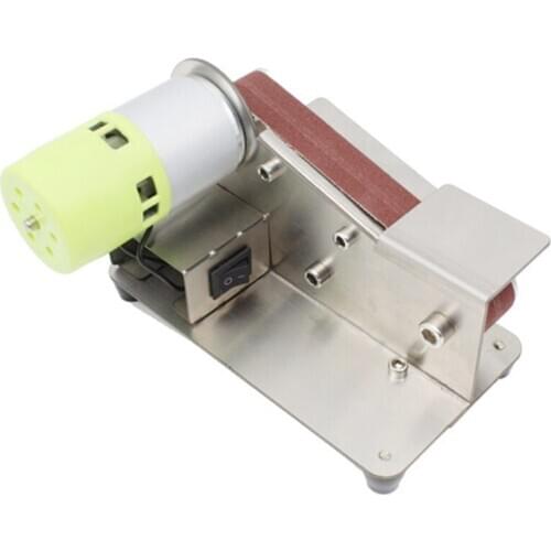 15 Degree Sander Belt Machine 150W Electric Belt Sander Polishing Grinder Sander Grinding Tool Cutter Edges Sharpener