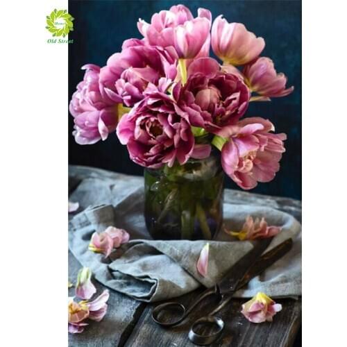 Love flower 5d DIY Diamond Painting Cross Stitch Full Square/round Drill Diamond Embroidery Mosaic Valentines Day Diamond Gift