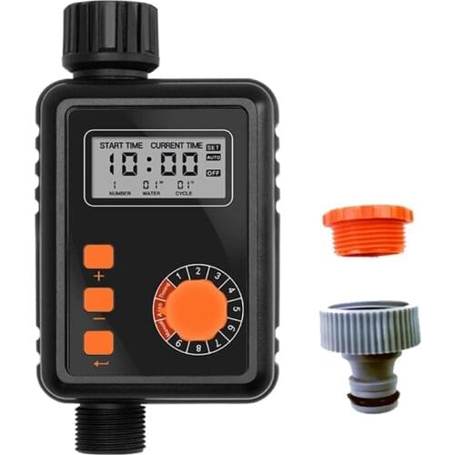 Automatic Irrigation Timer Electronic Irrigation Regulator Screen Sprinkler Controller 9 Separate Timing Programs