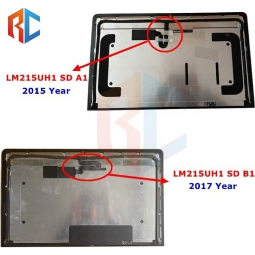New Original A1418 4K Display Assembly LM215UH1(SD)(A1)(B1) for iMac 21.5'' A1418 Full LCD display Glass 2015 2017