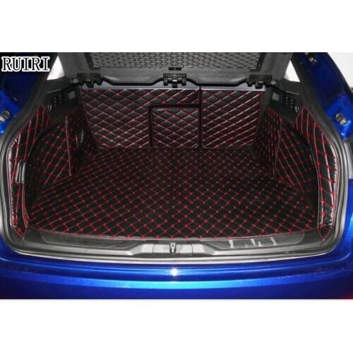 Best quality! Special trunk mats for Maserati Levante 2018-2016 durable cargo liner boot carpets for Levante 2017,Free shipping