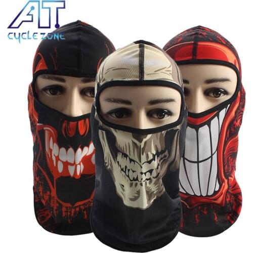 CYCLE ZONE 3D Outdoor Sport Mask Full Face Mask Full Winter Warm Face Motorcycle Scarf Head Windproof Sunscreen Cycling