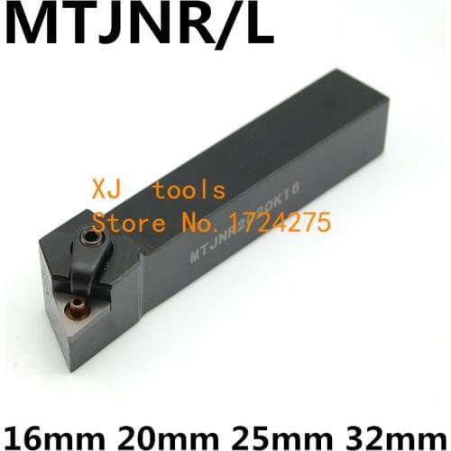 1PCS MTJNR1616H16 MTJNR2020K16 MTJNR2525M16 MTJNR2525M22 MTJNR3232P16 MTJNR3232P22 MTJNL CNC Lathe Cutting External Turning Tool