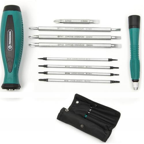 10 In 1 Screwdriver Set Multifunction Magnetic Electrican Screwdriver Kit Repair Hand Tool