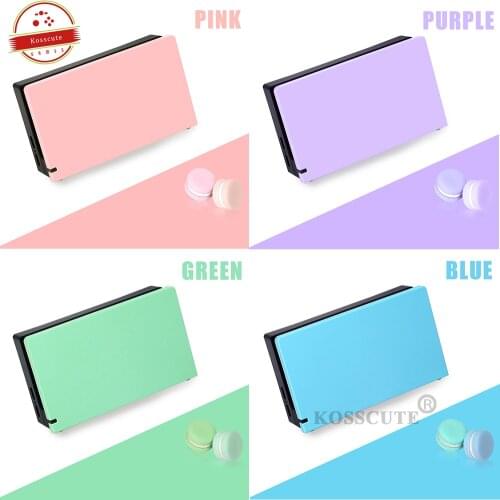 2021 New For Nintendo Switch TV DOCK Skin Faceplate Protective Cover Case For Nintend Switch Dock Protection Colorful Shell