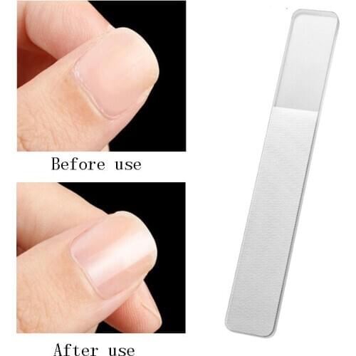 Nail File Professional Nano Glass Nail File Nail Household thick grey nail file Buffer Sanding Buffing Nails Accessoires