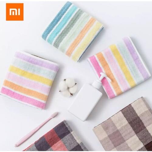 New Xiaomi Mijia Youpin Super soft cotton towels 30*60cm Instantly absorb water untwisted textile fashionable colors