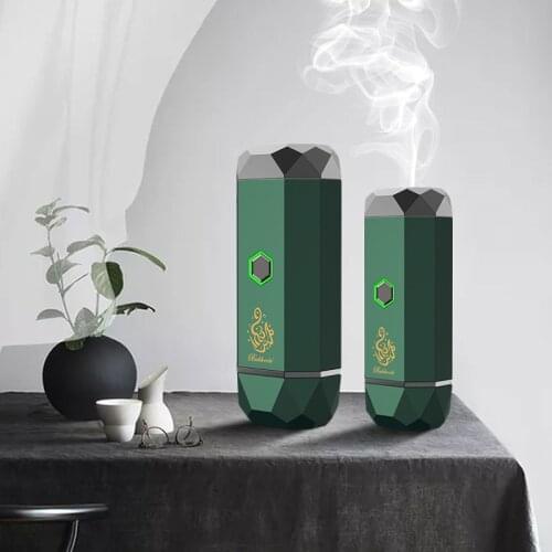 Portable Arabic Electric Incense Burner Muslim Bakhoor 2500mAh Oud Burner Middle East Censers Aroma Diffuser Evaporator Eid Gift