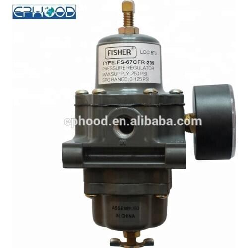 Fisher 67CFR gas pressure regulators