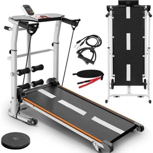 Folding Shock Running Treadmill Exercise Fitness Equipment For Treadmill Bike Running Machine Shock Absorbing Treadmill