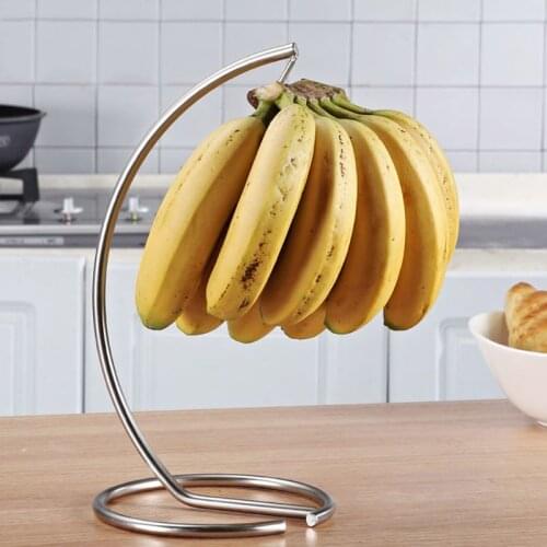 Banana Hanger Racks Fruit Displaying Storage Hook Holder Living Room Decoration