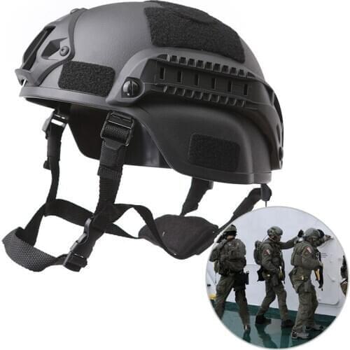 Military Airsoft Tactical FAST Helmet Protective Paintball Wargame Outdoor Shooting Hunting CS SWAT Riding Lightweight шлем