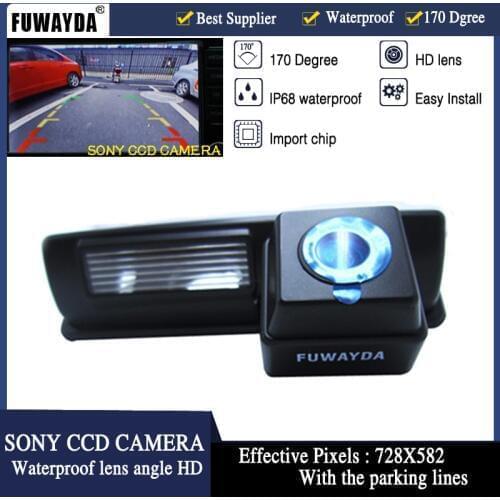 FUWAYDA Free FOR SONY CHIP CCD CAR REAR VIEW REVERSE Parking CAMERA FOR LEXUS IS200/IS300 RX350/330/300 ES330 HS250H RX400H