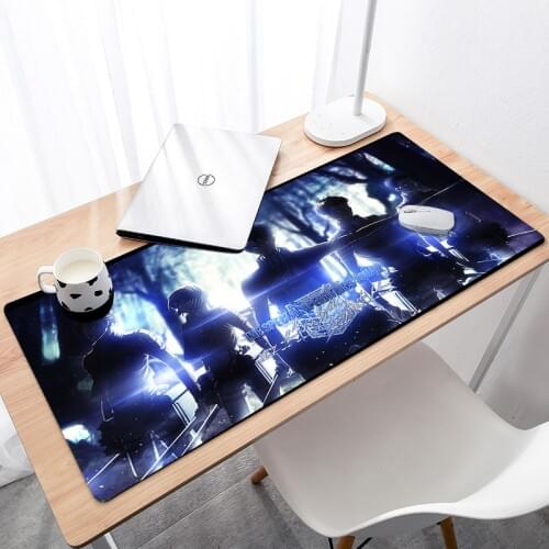 Accept Design Gaming Mouse Mat Large Mause Pad Mat 900x400x2mm Shingeki No Kyojin Large Size Rubber Gaming Mouse Pad