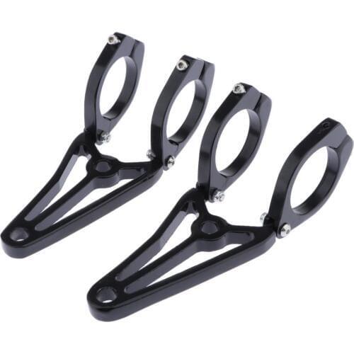For 41mm Fork Motorcycle Headlight Mount Bracket Head Lamp Holder Aluminum