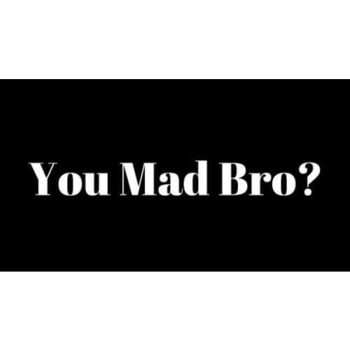 You mad bro flag 90*150cm digital print polyester banner with custom any flag