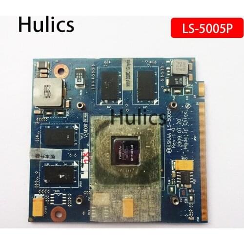 Hulics Original K000092390 KSKAA LS-5005P 5005P For TOSHIBA A500 L500 L550 laptop Graphic VGA Video Card