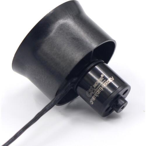 QX-Motor 30mm Ducted Fan EDF 6 Paddle QF1611 5000KV 6000 KV 7000KV 14000KV Brushless Motor For DIY RC Airplanes Model