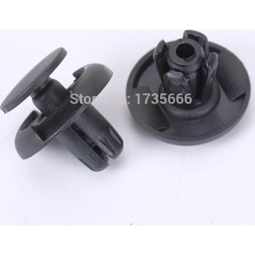 500x Fender Bumper Clip Hood Trim Retainer Push Nylon 91501-S04-003 For Honda Civic Element Ridgeline Del Sol For Acura MDX