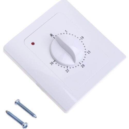 OOTDTY AC 220 V 10A 30Min Countdown Timer Switch Electric Digital Time Plug Control Button Dropshipping