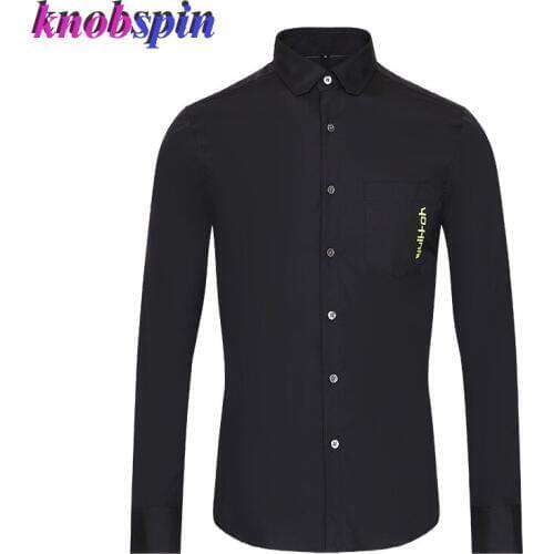 Brand quality Pure Cotton Shirt for men Casual slim Long sleeve Camisas masculina Mens Social Shirts Plus size Clothes male