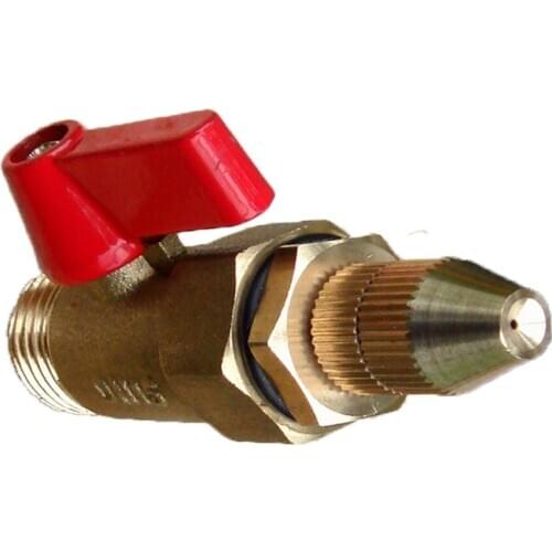N19 Lawn Horticultural Nozzle Brass Low Pressure High Atomization Adjustable Quarter Nozzle Cooling and Humidifying Nozzle