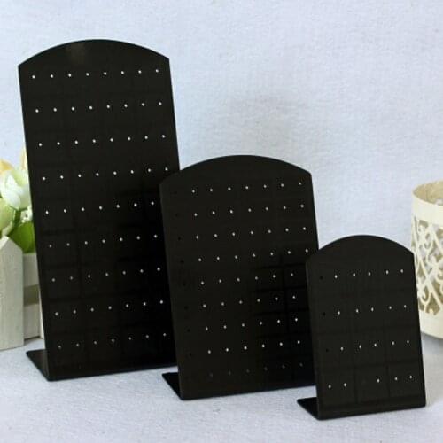 3 Size Fashion Earrings Ear Studs Jewelry Show Plastic Jewelry Display Rack Metal Stand Organizer Holder Christmas