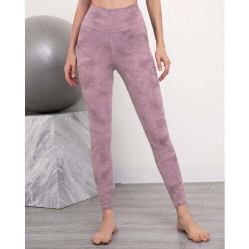 Tie Dye High Waist Leggings Sport Women Fitness Yoga Pants Gym Breathable Tights Workout Running Leggings Female