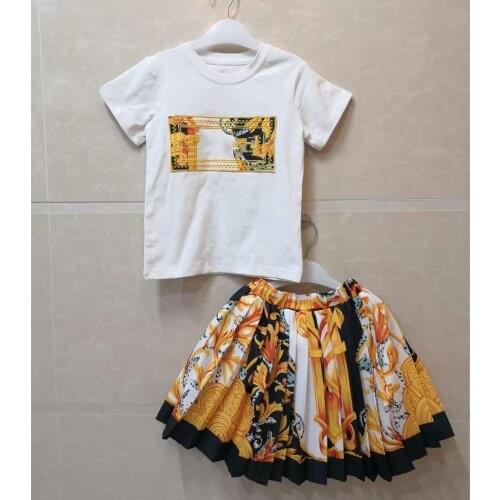 High end Children Clothing Summer Cotton Boy Suits Gift Letter embroidery Sets shirt with Short Pants for Baby Kids
