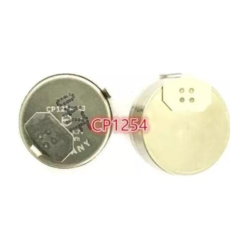 20PCS Bluetooth Earphone Bracelet Glasses Necklace Battery LIR CP1254 A3 3.7V 60mAh Rechargeable Li-ion Battery With leg