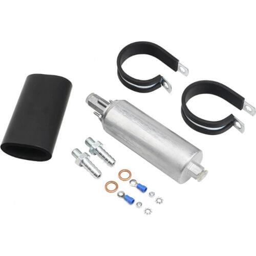 255LPH External Inline FUEL PUMP GSL392 GSL-392 HIGH PRESSURE FUEL PUMP with KIT