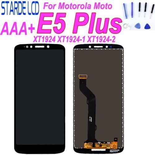 For Motorola Moto E5 Plus XT1924 XT1924-1 XT1924-2 Lcd Display Touch Screen Digitizer Assembly for Moto E Plus (5th Gen) LCD
