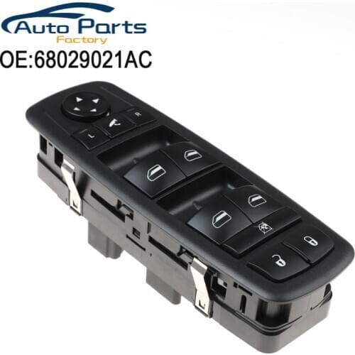 68029021AC New Master Power Window Switch For 2008 2009 Dodge Chrysler Caravan 68029021AA 68029021AB