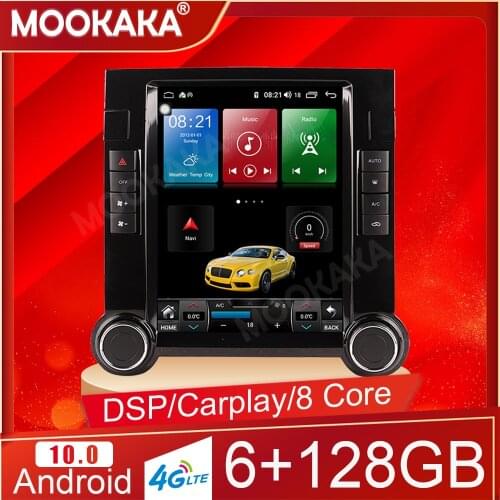 6+128GB Android 10 For Volkswagen Touareg 2003-2010 Car Multimedia Player Auto Stereo Tape Recorder Navigation Head Unit Refit