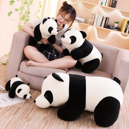 35-80cm National treasure giant Panda Plush Cute Panda Stuffed Soft Toy Baby Kids Small Toy gift for friends