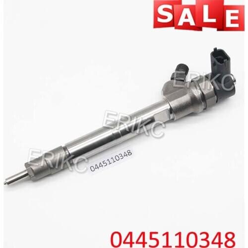 ERIKC 0445110348 Common Rail Diesel Injectors 0445 110 348 Injection Engine Fuel Pump Injector 0 445 110 348 Nozzle DLLA150P1810