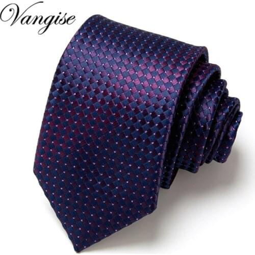 Men Tie 7.5cm Skinny Ties Hot Sell Italian Neckties Mens Fashion Jacquard Business Mens Wedding Dress luxury Slim Bowtie