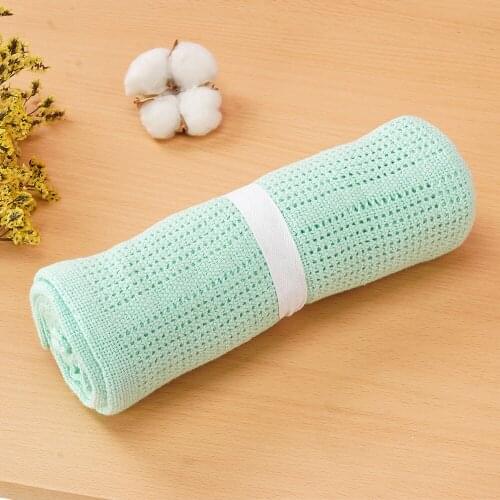 Happyflute All Season Multi Color Newborn Baby Muslin Cotton Swaddle Blanket Infant Wrap Crib Stroller Cover