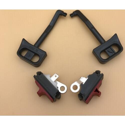 HUNDURE 2 Set On-off Stop Switch Choke Rod Lever Bushing For Husqvarna 266 268 272 288 281 66 61 Chainsaw Part 501527902