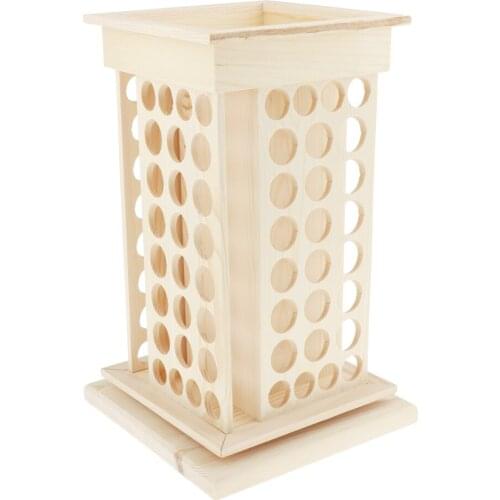 Exquisite Wooden Rotating Essential Oil Bottle Essential Oil Holder Display