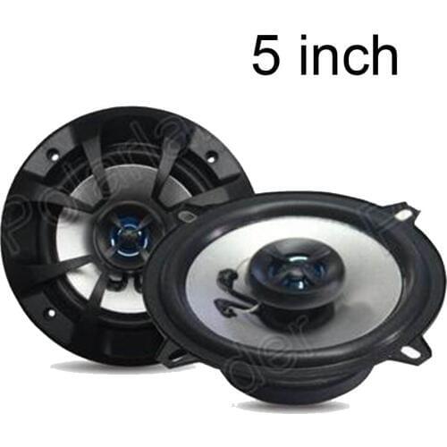 High power 5 inch 2 way 2x80W coaxial car speaker professional car audio speaker stereo speaker foam edge