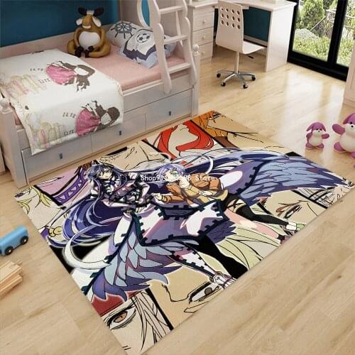 Anime Carpet The Final Female Warrior Printing Pattern Mat Living Room Kids Bedroom Home Non-slip Floor Mat Decor Rug Carpet