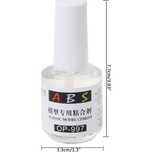 ABS Plastic Model Cement Special Glue Acrylic Plexiglass Fast Adhesive