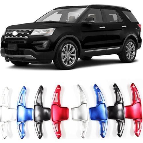 Savanini Alloy Add-On Steering Wheel DSG Paddle Shifters Extension For Ford Explorer 2013-2017