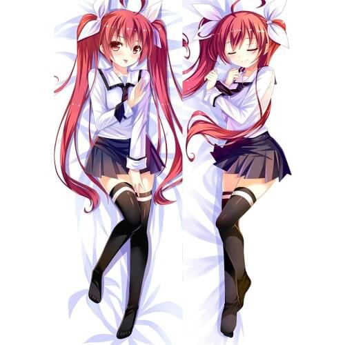 Coscase 2019-July Japan Anime Dakimakura Throw Pillow Cover DATE A LIVE Itsuka Kotori Efreet Efreet Hugging Body Pillowcase