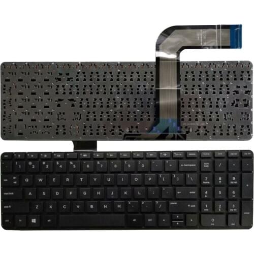 New US keyboard for HP 762529-001 765806-001 9Z.N9HSQ.701 V140646BS1 AEY14U00410 2B-08601Q100