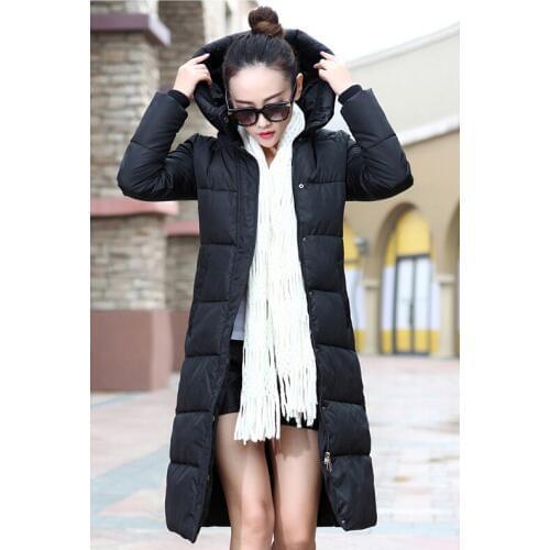 2018new thick down jacket Slim was thin large size coat hot