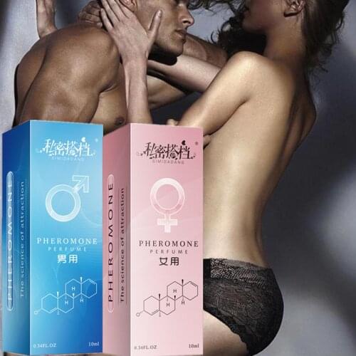 New 2021 10ml Pheromone Perfume Aphrodisiac Woman Orgasm Body Spray Flirt Perfume Attract Girl Scented Water For Men Lubricants